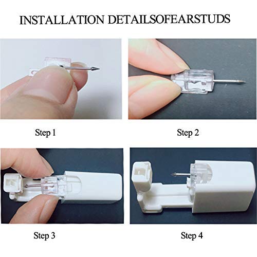 Self Nose Piercing Gun Self Nose Piercing Gun Kit Safety Nose Piercing Gun Kit Tool,Self Ear Piercing Gun … … thumbnail 2