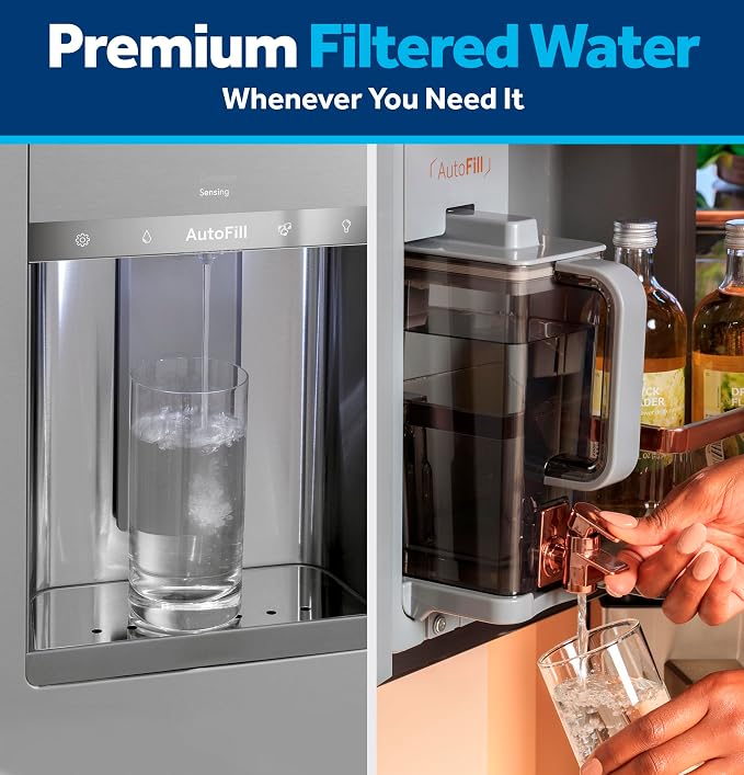 GE XWFE Genuine Refrigerator Water Filter, Replacement Filter for Select GE Refrigerators thumbnail 2
