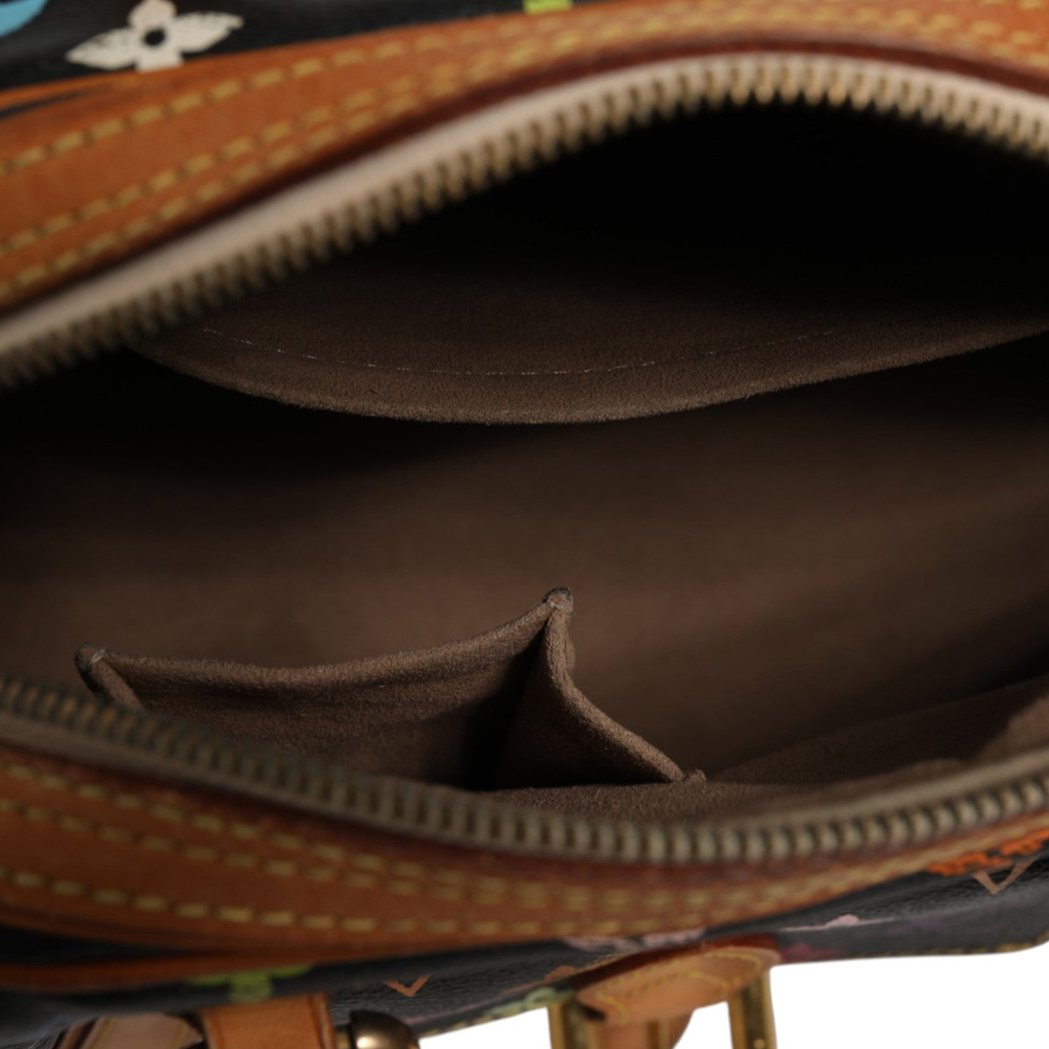 Louis Vuitton  Black Monogram Multicolor Canvas Priscilla Handbag thumbnail 4
