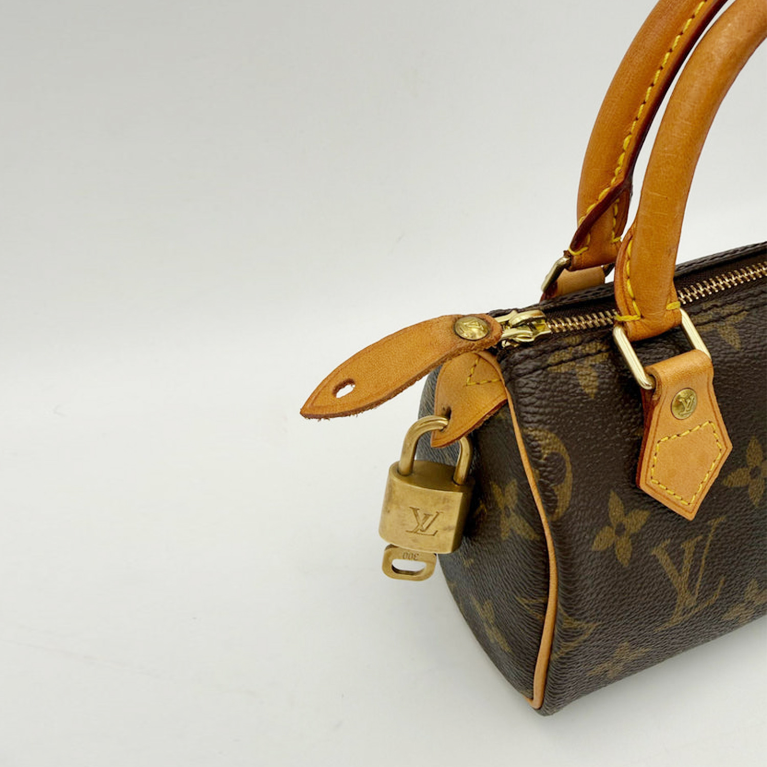 LOUIS VUITTON Nano Speedy Monogram Handbag thumbnail 13