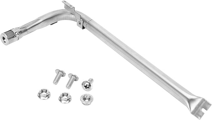 Upgraded DG62-00066A Burner Tube Compatible with samsung Oven Parts, Stainless Steel DG62-00066A Oven Bake Burner Tube 15.9",NX58H5600SS/AA Stove Parts Range Tube Oven Burner