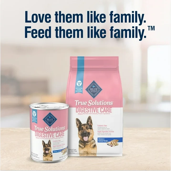 Blue Buffalo True Solutions Digestive Care Wet Dog Food, 12.5-oz. Can thumbnail 4
