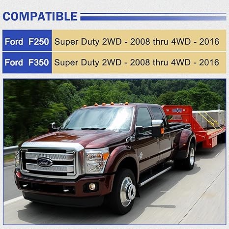 Black Super Duty Body Mount Bushing Kit for 2008-2016 Ford F250 F350 2WD 4WD Polyurethane Body Cab Mounts & Steel Sleeves & Hardware KF04060BK thumbnail 5