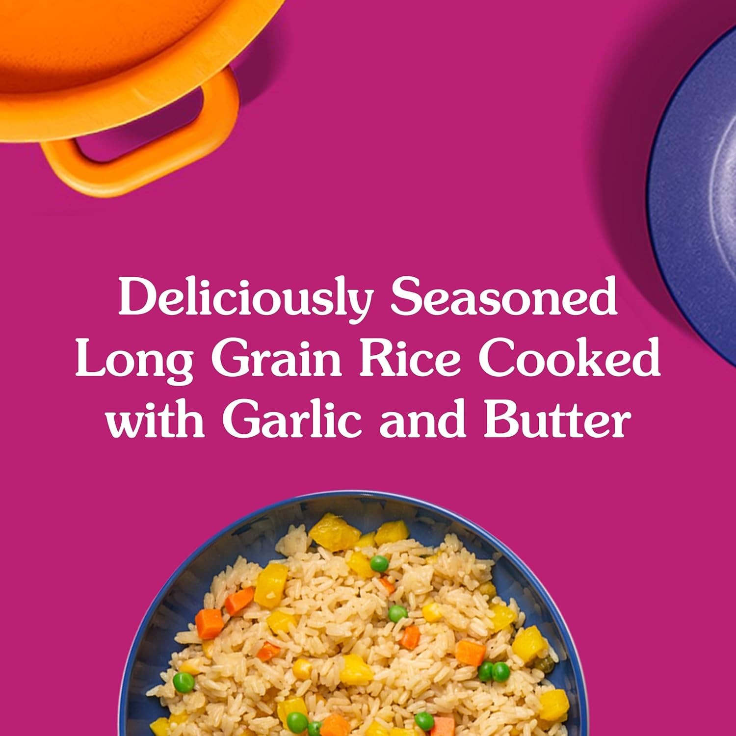 BEN'S ORIGINAL Ready Rice Butter and Garlic Flavored Rice, Easy Dinner Side, 8.8 oz Pouch (Pack of 12) thumbnail 5