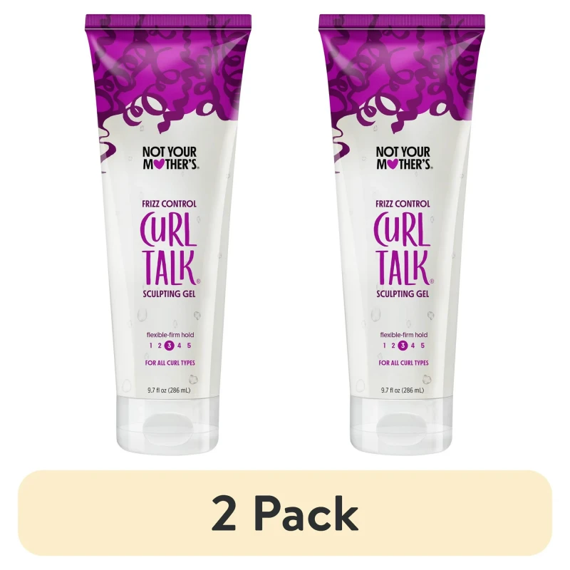 (2 pack) Not Your Mother's Curl Talk Sculpting Gel, 9.7 fl oz