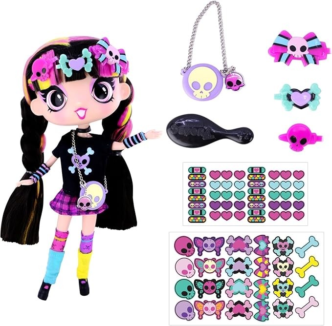Decora Fashion Girlz Doll 11 inches-Decora + Luna | Set of 2 Fashion Dolls | Set of 2 Colorful Dolls | Nicely Packaged Set of Doll Clothes, Dolls & Accessories thumbnail 4