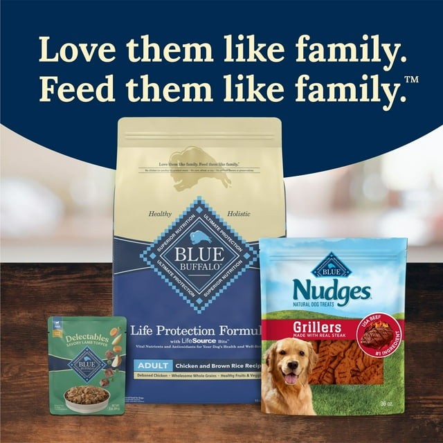 Blue Buffalo Delectables Natural Wet Dog Food Topper, Lamb Dinner 3oz thumbnail 2