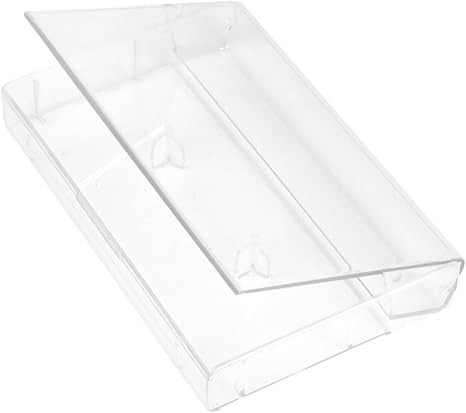 Evelots 25 Pack Cassette Tape Cases-Clear Plastic Storage-Audio-No Scratch/Dirt thumbnail 5