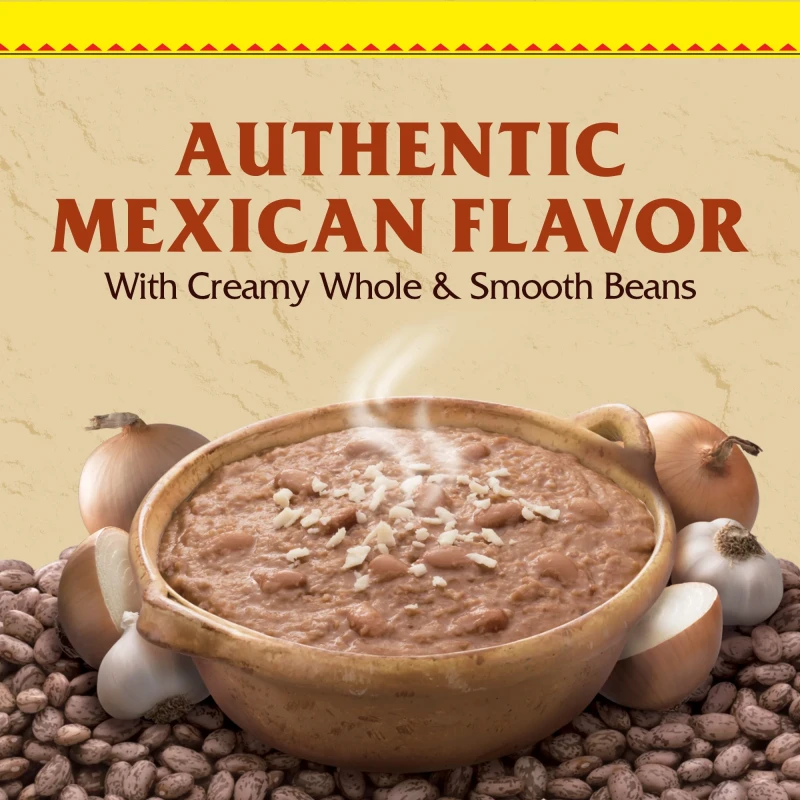 Rosarita Traditional Refried Beans, 16 oz. thumbnail 3