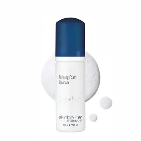 Skin-Better Science Refining Foam Cleanser â€“ 5 oz | Gentle Exfoliating Facial Cleanser for Clear, Smooth Skin (Pack of 1)