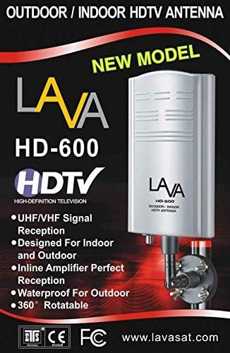LAVA Outdoor TV Antenna, Support 4K 1080P Digital HDTV VHF UHF Freeview with Amplifier Signal Booster thumbnail 4
