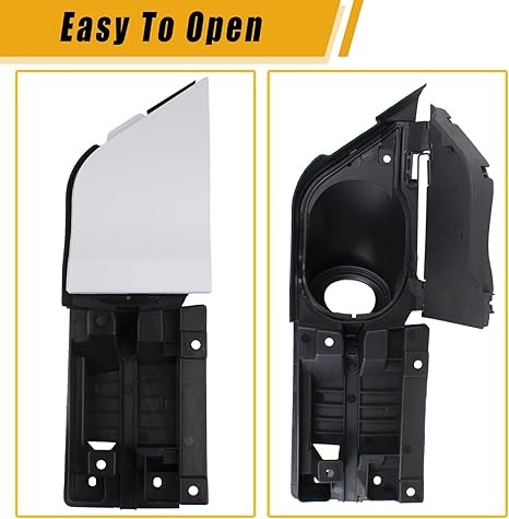 Boine Fuel Filler Door Housing Pocket Hinge with White Cover Compatible With 2015-2023 Ford Transit 150 250 350 Gas Door Cap Replace CK4Z-5427936-A CK4Z5427936A thumbnail 5