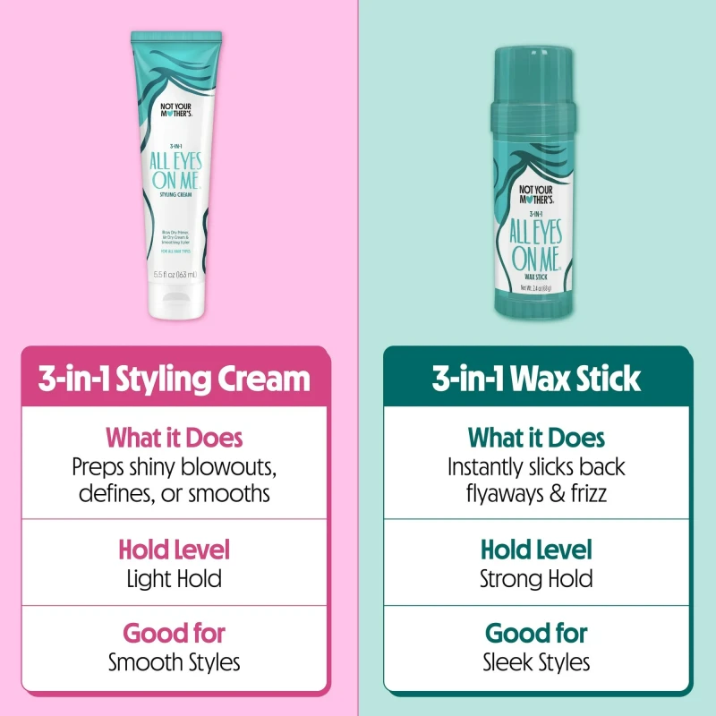Not Your Mother's All Eyes on Me 3-in-1 Hair Styling Cream, 5.5 fl oz thumbnail 7