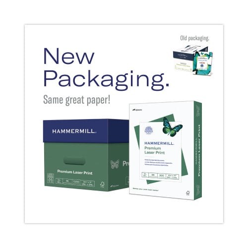 Hammermill Premium Laser Print Paper, 98 Bright, 24 lb Bond Weight, 11 x 17, White, 500/Ream (104620) thumbnail 6