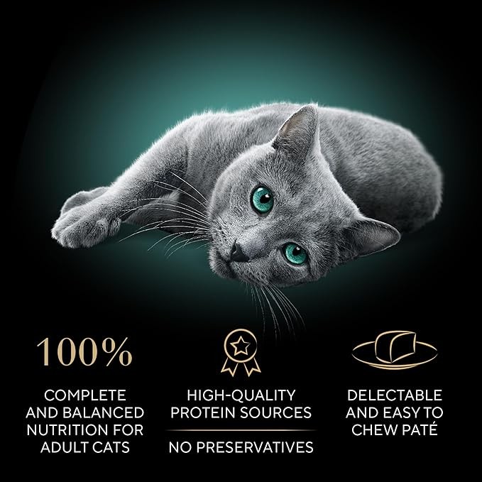 Sheba Perfect Portions Wet Cat Food Pate Tender White Fish and Tuna Entree, 2.6 oz. Twin-Pack Trays (24 Count, 48 Servings) thumbnail 3