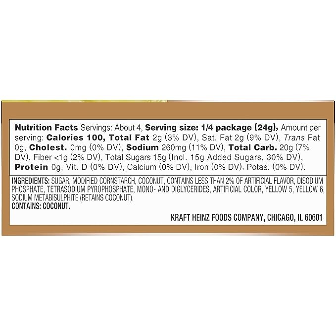 Jell-O Coconut Cream Instant Pudding & Pie Filling Mix (24 ct Pack, 3.4 oz Boxes) thumbnail 6
