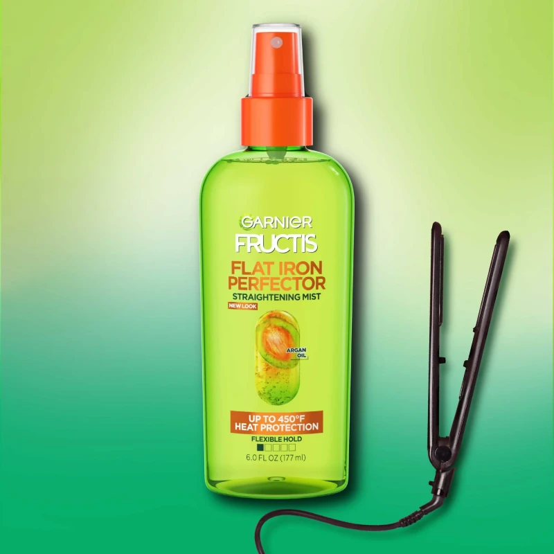 Garnier Fructis Flat Iron Perfector Straightening Mist Hair Sprays Argan Oil All Hair Types 6 fl oz thumbnail 5