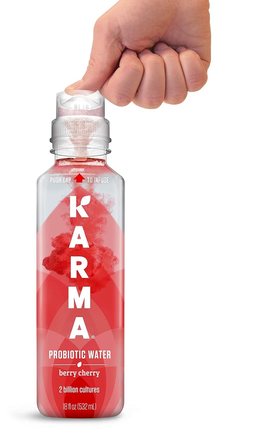 Karma Probiotic Water - 12 Pack, Berry Cherry Drink - Immune & Gut Health Support thumbnail 5