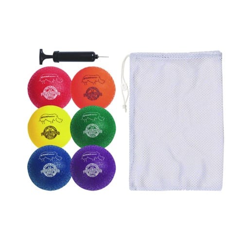 Champion Sports Rhino Soft Playground Ball Set, 8.5" Diameter, Assorted Colors, 6/Set (RSPGSET) thumbnail 6