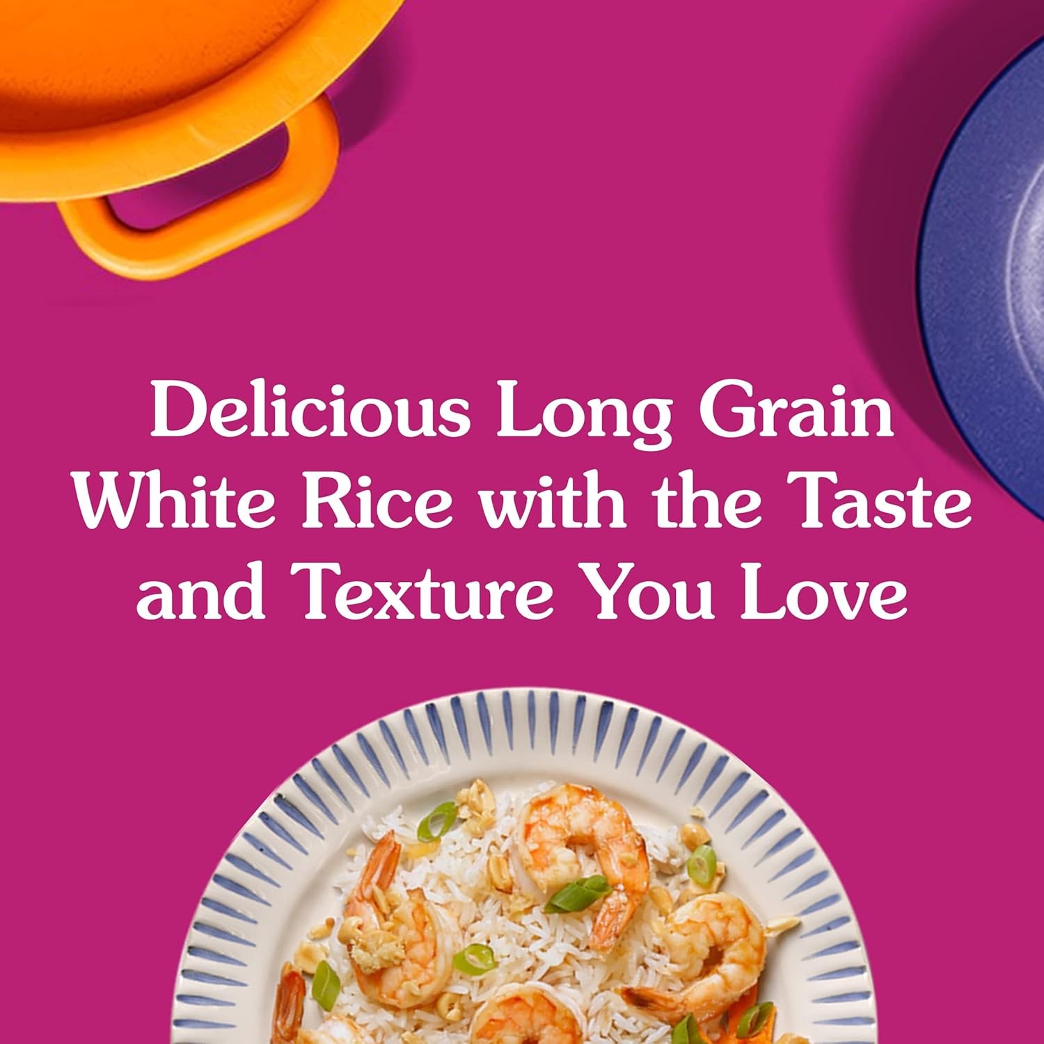 BEN'S ORIGINAL Ready Rice Original Long Grain White Rice, Easy Dinner Side, 8.8 oz Pouch (Pack of 12) thumbnail 2