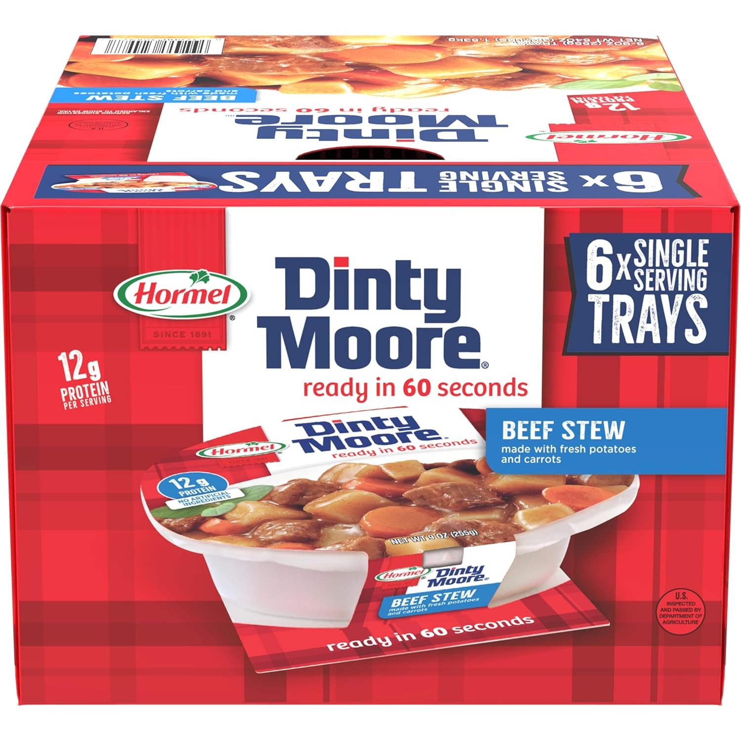 Dinty Moore Beef Stew, 9-Ounce Packages (Pack of 6) thumbnail 3