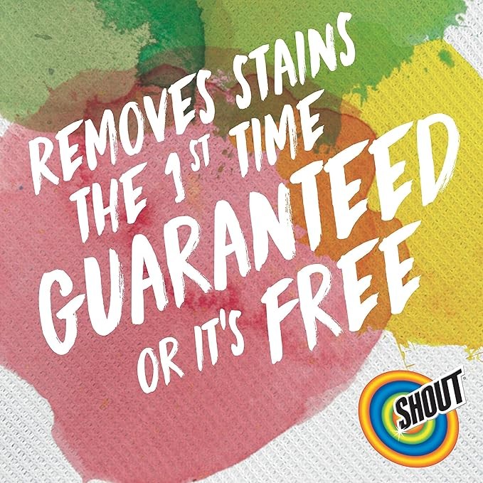 Shout Active Enzyme Laundry Stain Remover Spray, 22 Fl Oz (Pack of 1), White thumbnail 3