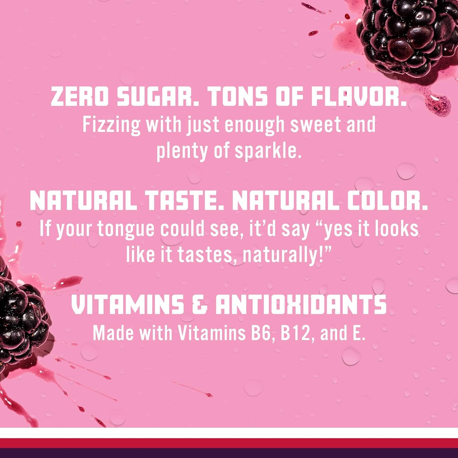 Sparkling Ice, Black Raspberry Sparkling Water, Zero Sugar Flavored Water, with Vitamins and Antioxidants, Low Calorie Beverage, 17 fl oz Bottles (Pack of 12) thumbnail 5