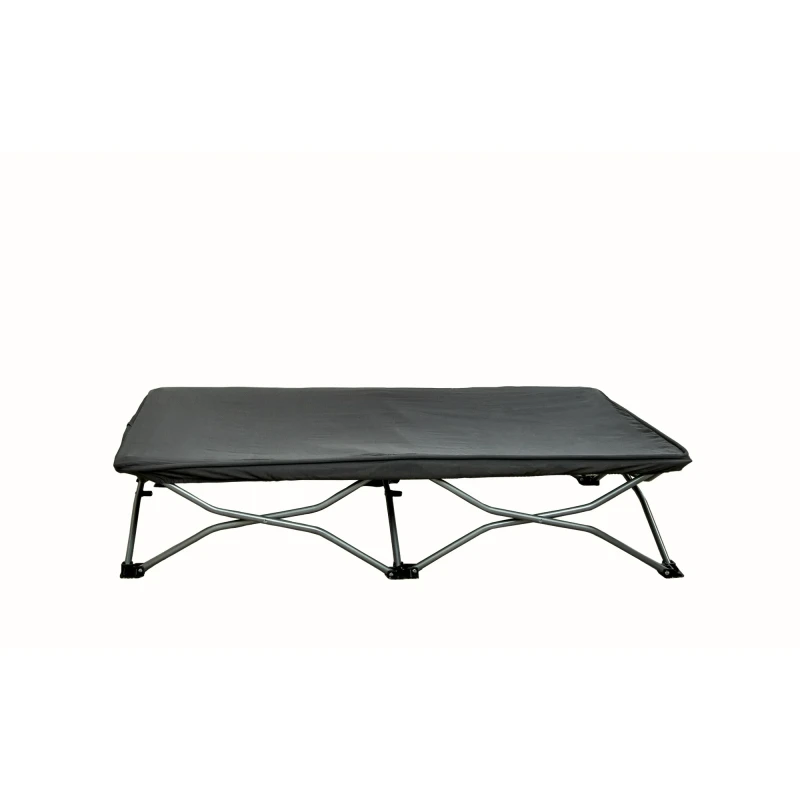 Regalo My CotÂ® Portable Toddler Bed, Gray, Includes Fitted Sheet thumbnail 5