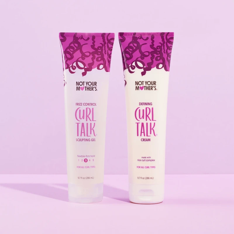 (2 pack) Not Your Mother's Curl Talk Sculpting Gel, 9.7 fl oz thumbnail 6