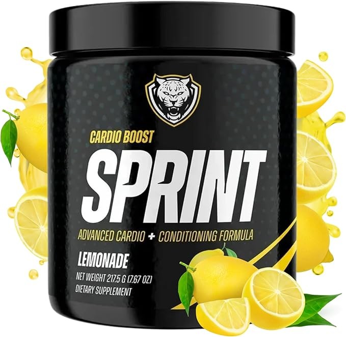 6AM Run Sprint, Pre-Workout Supplement for Runners, Amino Energy Formula for Cardio & Conditioning, Best Pre-Workout for Endurance, Running & Performance, Lemonade Flavor, 30 Servings