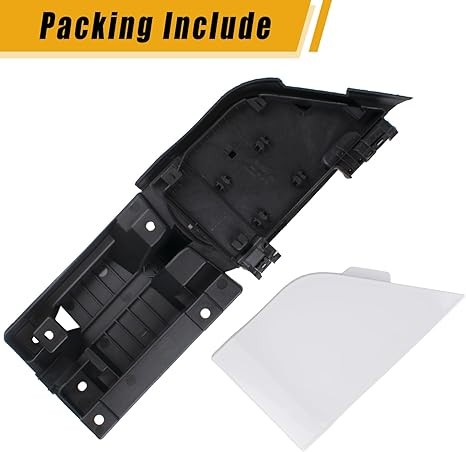 Boine Fuel Filler Door Housing Pocket Hinge with White Cover Compatible With 2015-2023 Ford Transit 150 250 350 Gas Door Cap Replace CK4Z-5427936-A CK4Z5427936A thumbnail 6