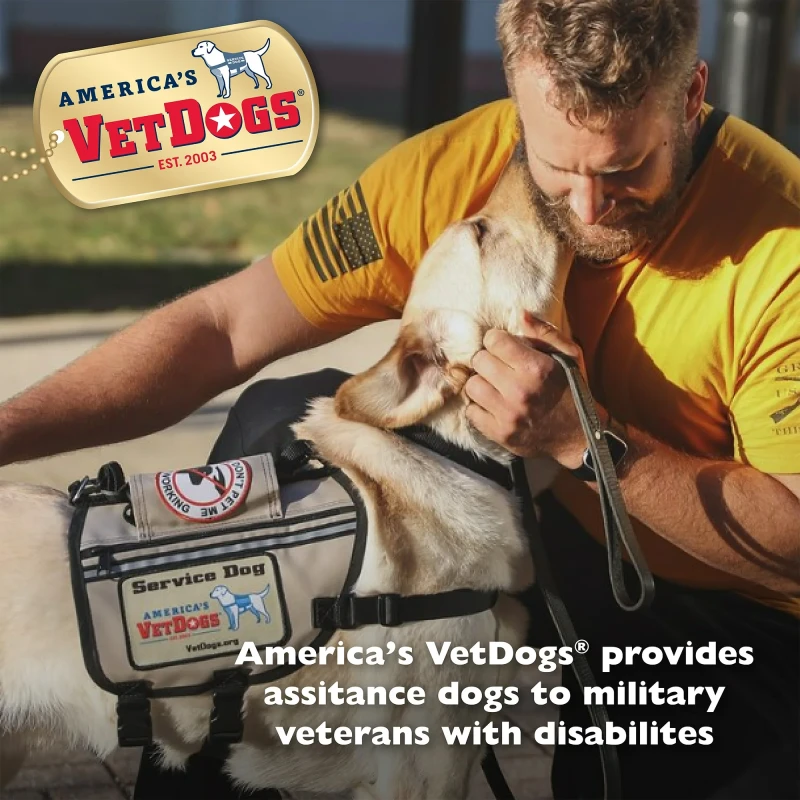 Bil-Jac VetDogs Veteran's K-9 Corps Skin & Coat Formula, Soft & Moist Dog Treats, Chicken, 10 oz thumbnail 2
