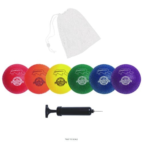 Champion Sports Rhino Soft Playground Ball Set, 8.5" Diameter, Assorted Colors, 6/Set (RSPGSET) thumbnail 7
