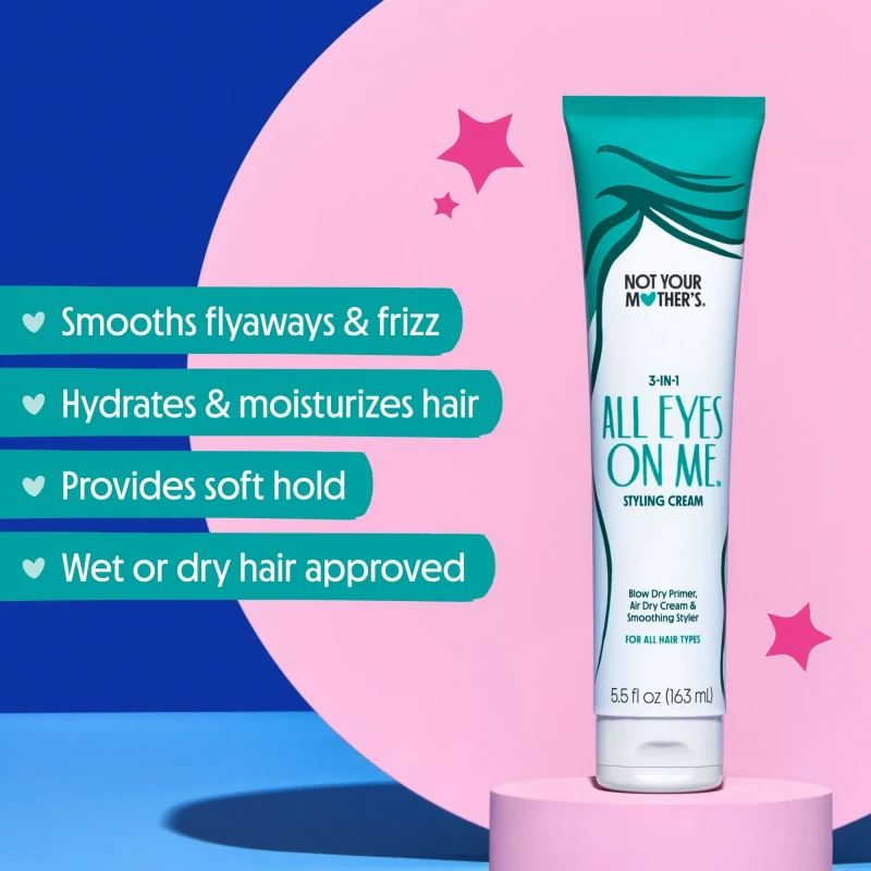 Not Your Mother's All Eyes on Me 3-in-1 Hair Styling Cream, 5.5 fl oz thumbnail 5