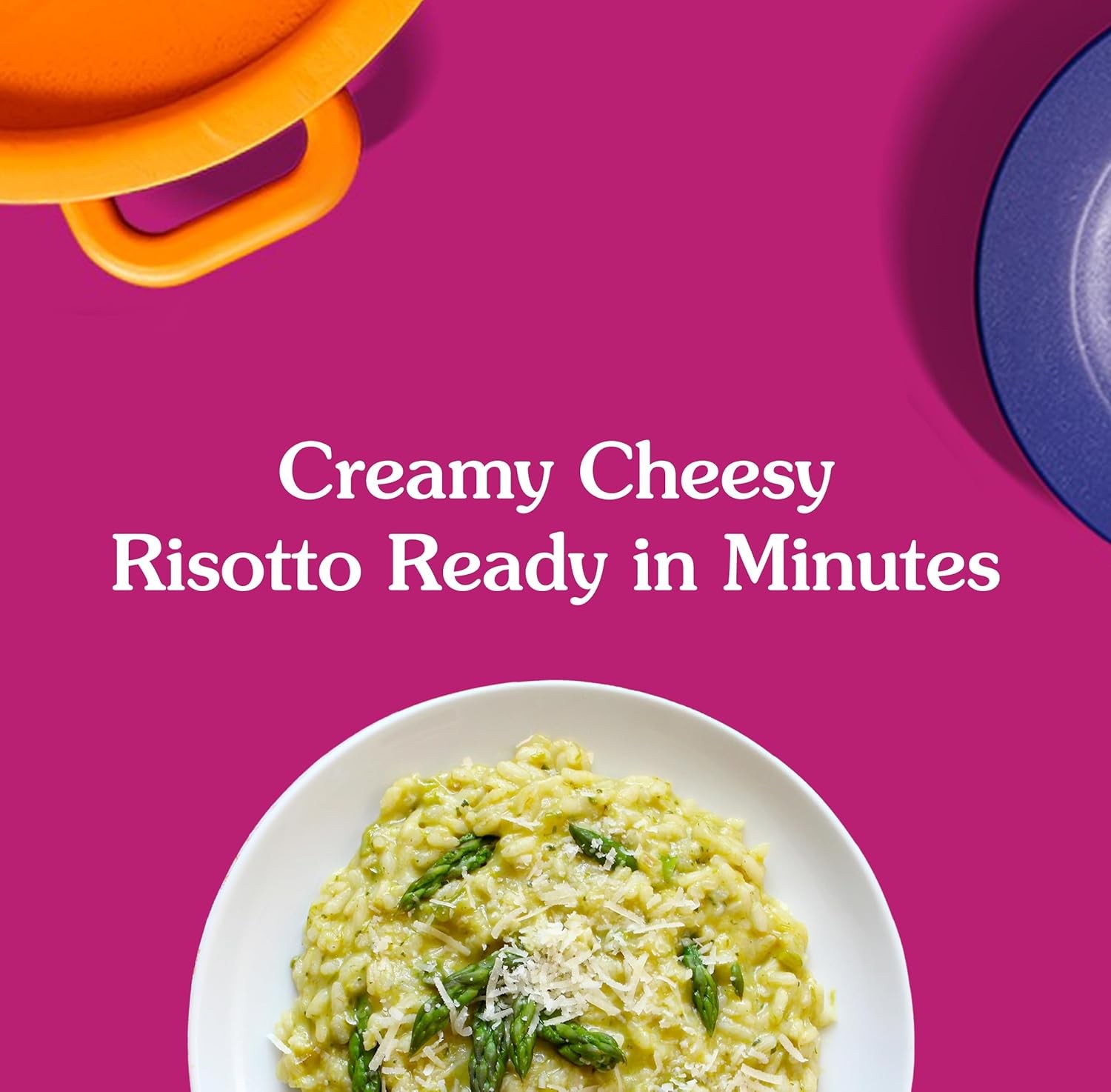 BEN'S ORIGINAL Risotto Cheese Flavored Rice, Easy Dinner Side, 8.5 oz Pouch (Pack of 12) thumbnail 4