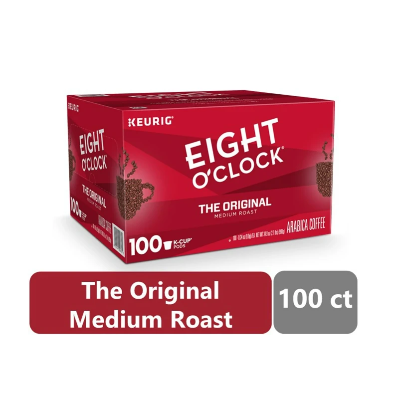 Eight O'Clock The Original Medium Roast K-Cup Coffee Pods, 100 Ct.