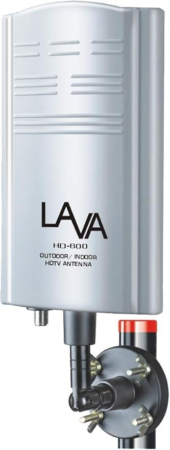 LAVA Outdoor TV Antenna, Support 4K 1080P Digital HDTV VHF UHF Freeview with Amplifier Signal Booster