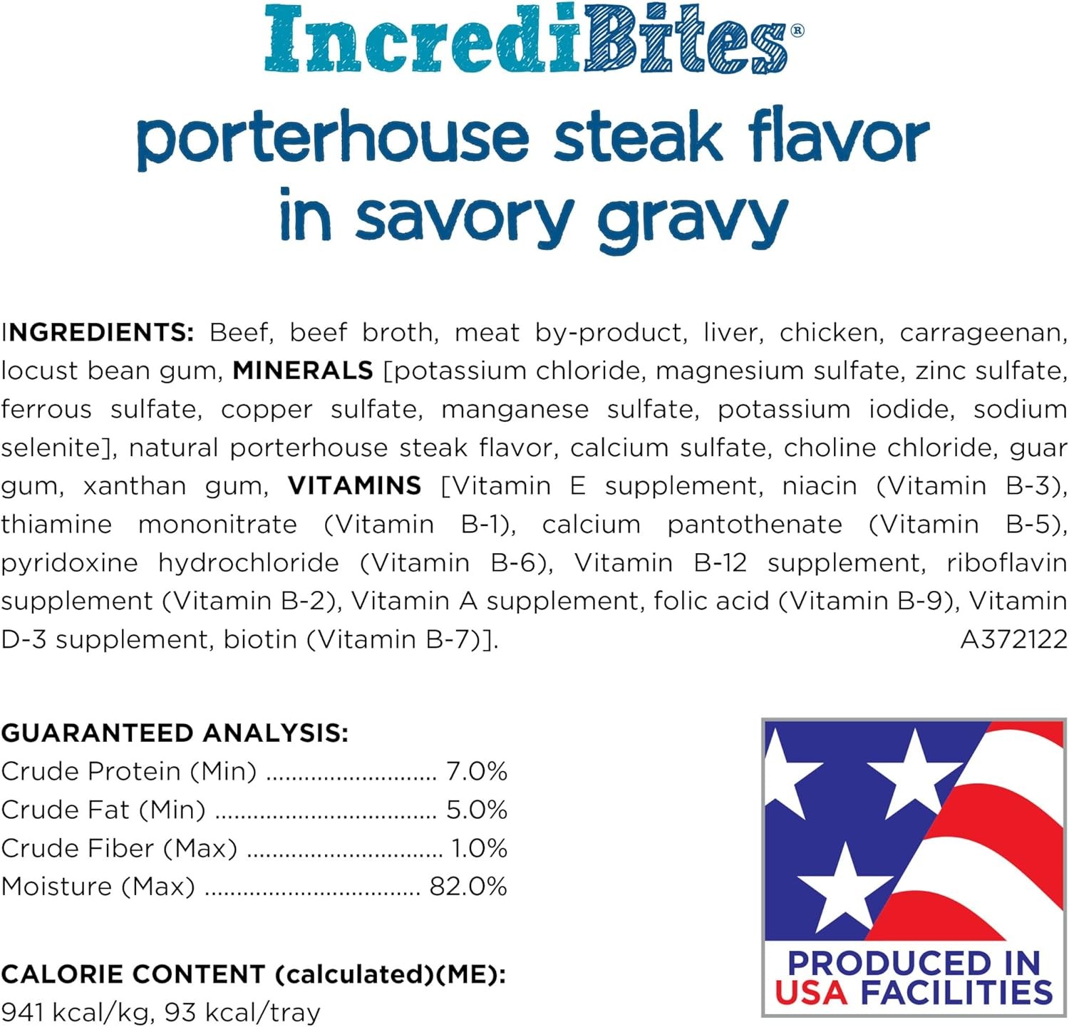 Beneful IncrediBites Pate Wet Dog Food for Small Dogs Porterhouse Steak Flavor in a Savory Gravy - 3.5 Ounce (Pack of 12) thumbnail 2