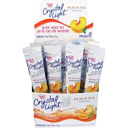 Crystal Light On-The-Go Mix Peach Sticks (79730) thumbnail 4