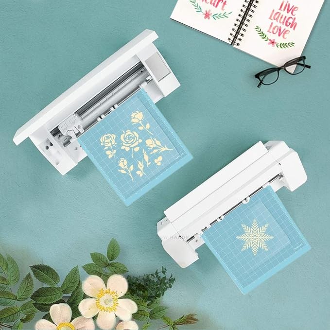 REALIKE 12x12 Cutting Mat for Silhouette Cameo 4/3/2/1 (3 Mats - StandardGrip, LightGrip, StrongGrip), Gridded Adhesive Non-Slip Cut Mat for Crafts, Quilting, Sewing, Scrapbooking and All Arts thumbnail 4
