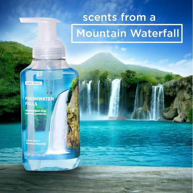 Scent Theory Foaming Hand Soap, Freshwater Falls, 11 fl oz thumbnail 2