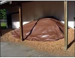 Dry Top 116205 Medium Duty Tarp, 16x20 Feet, Brown/Green thumbnail 2