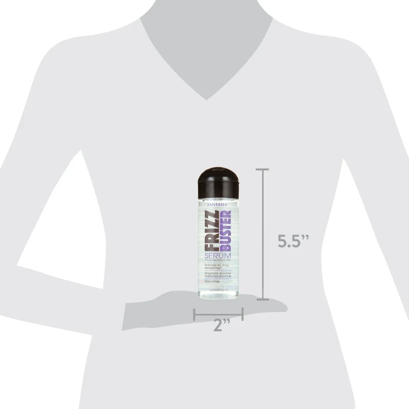 Fantasia Frizz Buster Humidity Resistant Moisturizing Hair Serum, 6 fl oz., Female thumbnail 5