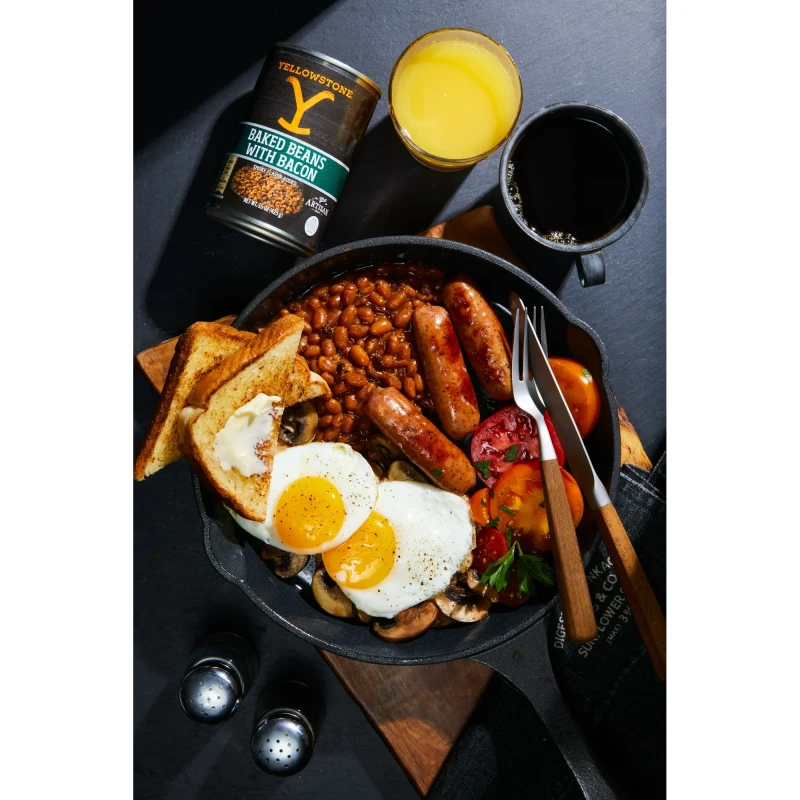 Yellowstone Baked Beans with Bacon, No Allergens, Gluten-Free, Canned Beans, 15 oz. Can. thumbnail 2