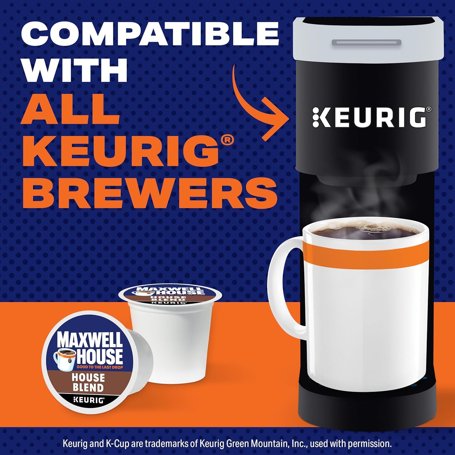 Maxwell House Blend Medium Roast K-Cup Coffee Pods, 84 ct Box thumbnail 5