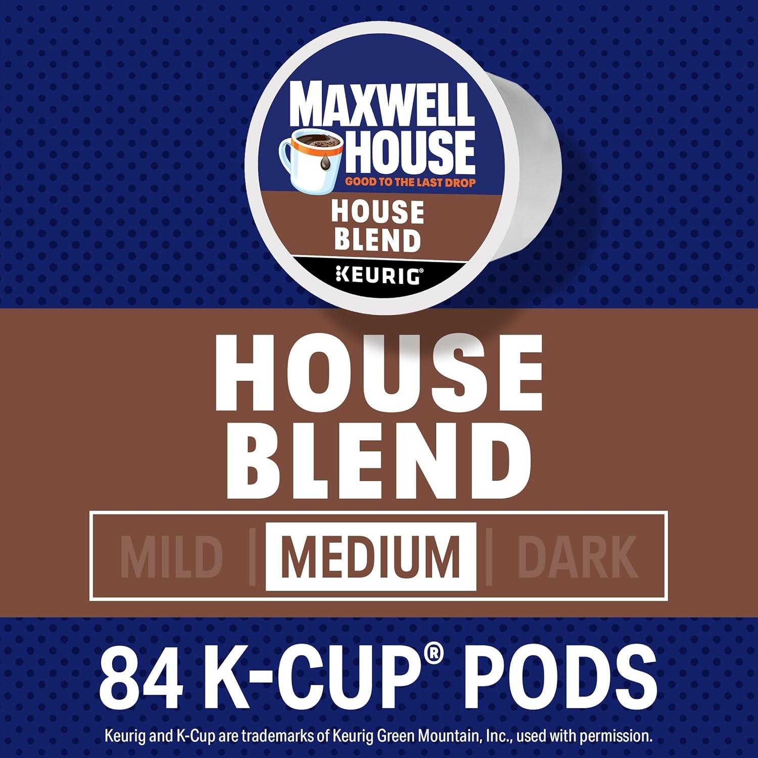 Maxwell House Blend Medium Roast K-Cup Coffee Pods, 84 ct Box thumbnail 7