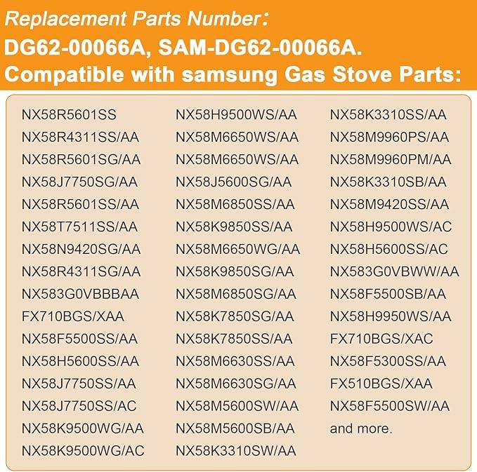 Upgraded DG62-00066A Burner Tube Compatible with samsung Oven Parts, Stainless Steel DG62-00066A Oven Bake Burner Tube 15.9",NX58H5600SS/AA Stove Parts Range Tube Oven Burner thumbnail 2