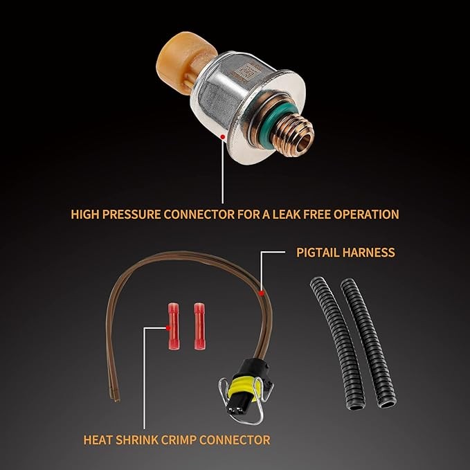 6.0 IPR Valve with ICP Control Sensor and Pigtail | Replacement for 2003-2010 F250 F350 F450 F550 E450 Super Duty Excursion, 04-10 E350 E450 | REPLACE# CM-5126, 1846057C1, 4C3Z-9F838-A, 1845428C91 thumbnail 6