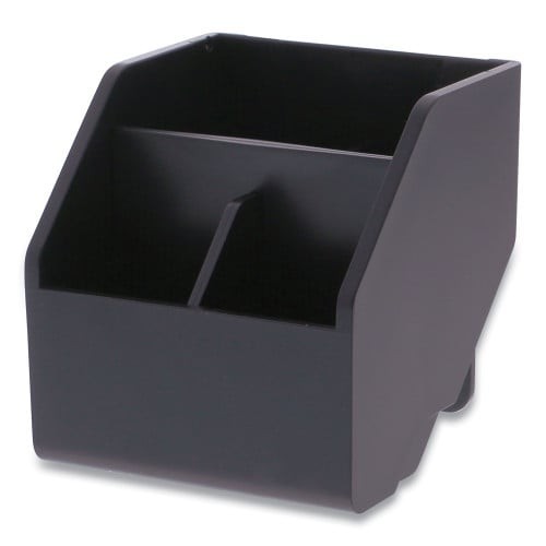 Bostitch Konnect Desktop Organizer Short Storage Bin, 3.4" x 3.5" x 3.5", Black (KTCUPBLK) thumbnail 3