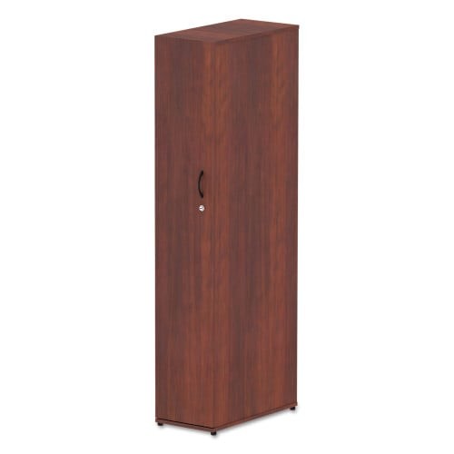 Alera Valencia Series Wardrobe, 11.88w x 22.78d x 65h, Medium Cherry (ALEVA621224MC) thumbnail 3